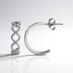 Orecchini in argento con Zircone