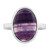 Bague en argent et Fluorite
