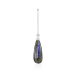 Labradorite Silver Pendant (MONOSONO COLLECTION)