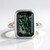 Anello in argento con Agata Muschiata
