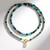 Collana in argento con Quarzo Bianco (Riya)