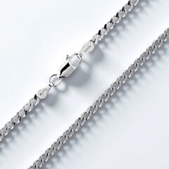 Catenina groumette in argento 925 - 50 cm - 8,8 g