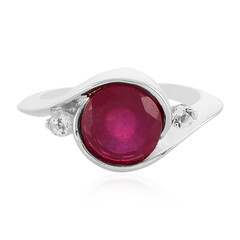 Madagaskar-Rubin-Silberring