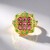 Anello in argento con Tormalina Rosa Nigeriana
