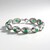 Bracciale in argento con Smeraldo Zambia