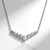 Collana in argento con Topazio Bianco