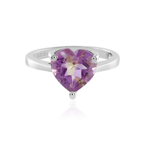 Anillo en plata con Ametrino de Anahí