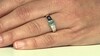 Anillo en plata con Zircón de Ratanak Kirí
