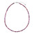 Ruby Silver Necklace