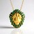 Collana in argento con Smeraldo Zambia (Gems en Vogue)