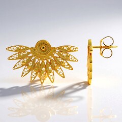 Orecchini in argento (Joias do Paraíso)