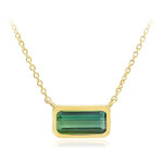 Zilveren halsketting met een indigoliet (Adela Silber)