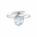 9K Brazilian Aquamarine Gold Ring (KM by Juwelo)