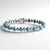 Bracciale in argento con Turchese Sleeping Beauty (Dallas Prince Designs)