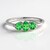 Anello in argento con Lemshuku Tsavorite