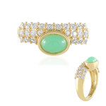 Chrysoprase Silver Ring (KM by Juwelo)