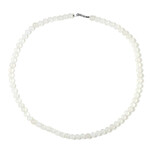 Collana in argento con Selenite