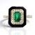 Anello in oro con Onice Nero (CIRARI)