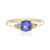 9K Tanzanite Gold Ring
