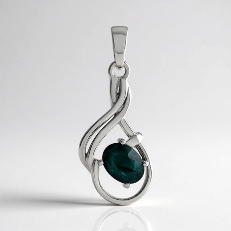 Ciondolo in argento con Grandidierite