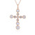 Collar en plata con Piedra de Luna blanca (KM by Juwelo)