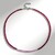 Collana in argento con Rubino del Madagascar