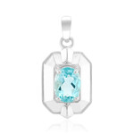 Ciondolo in argento con Fluorite Braldu (Pallanova)