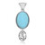 Colgante en plata con Turquesa