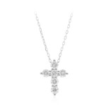 Gouden halsketting met SI2 (H) Diamanten (CIRARI)