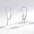 Boucles d'oreilles en argent et Perle de culture d'eau douce (Joias do Paraíso)