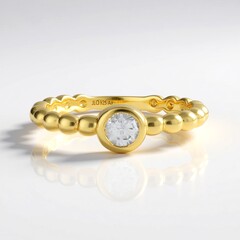 Anello in argento con Zircone