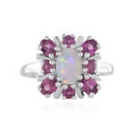 Anello in argento con Opale di Welo