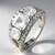 Anello in argento con Danburite