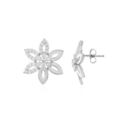 Boucles d'oreilles en argent et Zircon