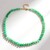 Collana in argento con Crisoprasio (Adela Silber)