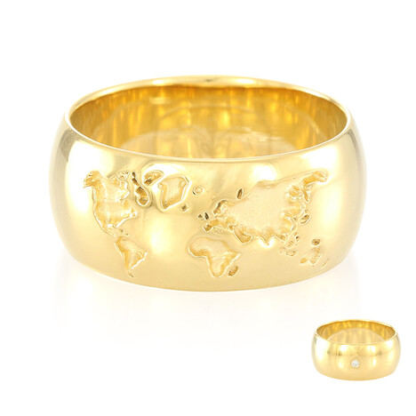 SI Brillant-Silberring