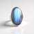 Anello in argento con Labradorite (MONOSONO COLLECTION)