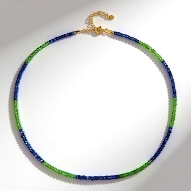 Collar en plata con Cianita de Nepal