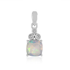 Welo Opal Silver Pendant