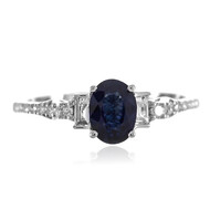 Blauer Ceylon-Saphir-Goldring