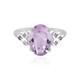 Anello in argento con Ametista Rose de France