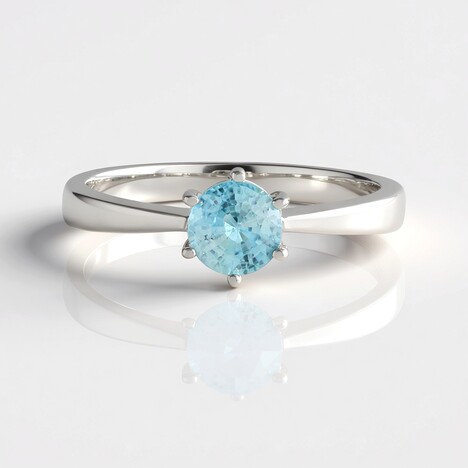 Bague en argent et Zircon de Ratanakiri