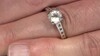 Bague en argent et Orthose
