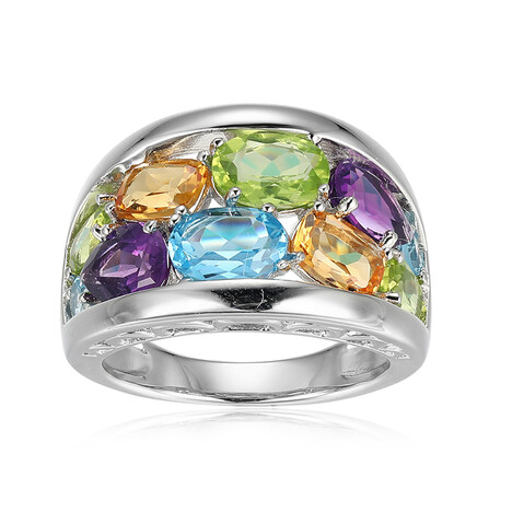 Edelstein-Silberring