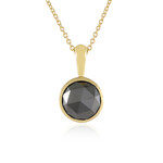 Black Diamond Silver Necklace (de Melo Essence)