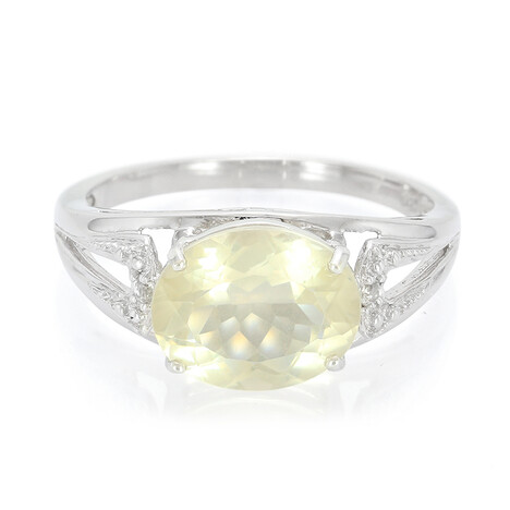 Anello in argento con Ortoclasio