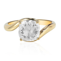 Gouden ring met een Mexicaanse hyaliet opaal