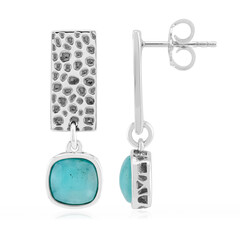 Pendientes en plata con Amazonita