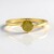 Anello in argento con Sfene
