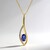 Collana in oro con Tanzanite AAA (CIRARI)
